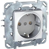 

MGU5.037.18ZD Розетка с з\к со шторками (винт. зажим) белый Schneider Electric, Unica Хамелеон MGU5.037.18ZD