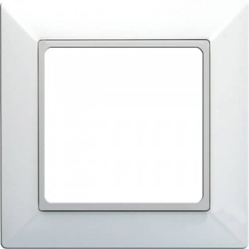 EP481WW Рамка ECO Profi Белый 1-постовая Jung фото