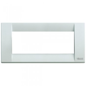 16745.01 Рамка Idea Classica Бриллиантовый белый 5 модулей Vimar фото