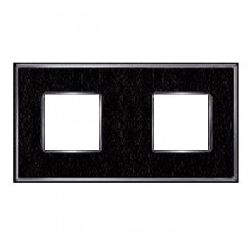 FD01322MCB Рамка Vintage Tapestry Monalisa / Bright chrome 2-постовая Fede фото