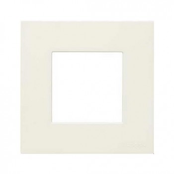 N2271 BL Рамка Zenit Альпийский белый 1-постовая ABB фото