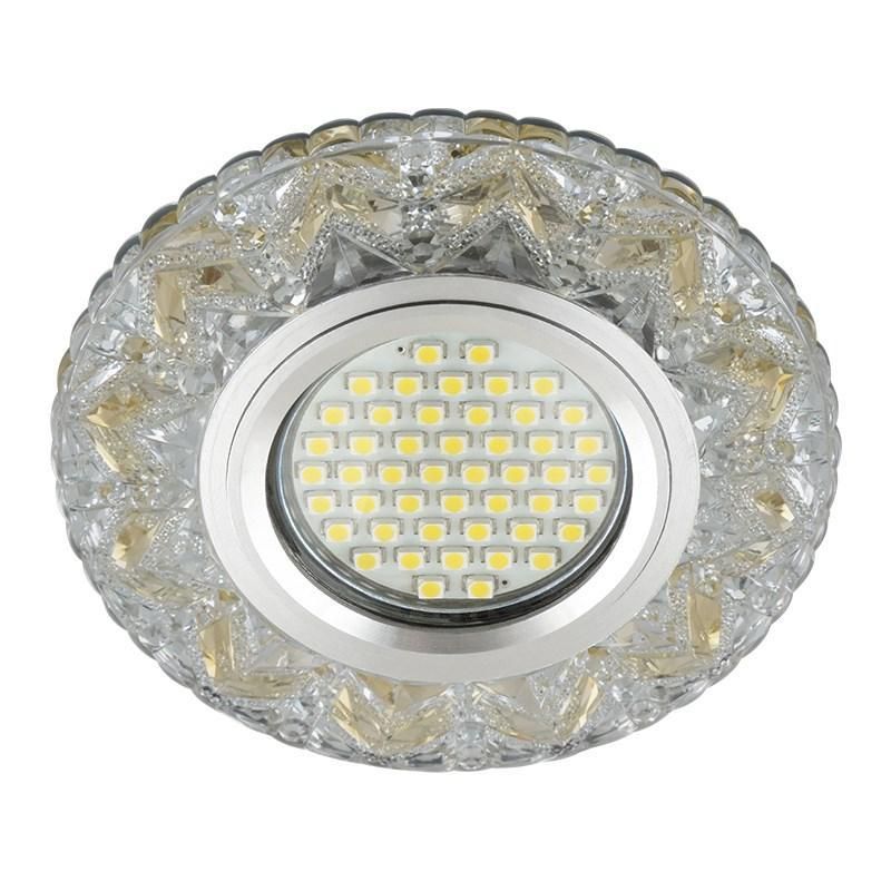 

Встраиваемый светильник Fametto Luciole DLS-L146 Gu5.3 Glassy/Gold, Жёлтый, Luciole 146 DLS-L146 Gu5.3 Glassy/Gold