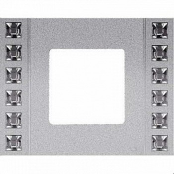 FD01261CB Рамка Crystal De Luxe Хром 1-постовая Fede фото