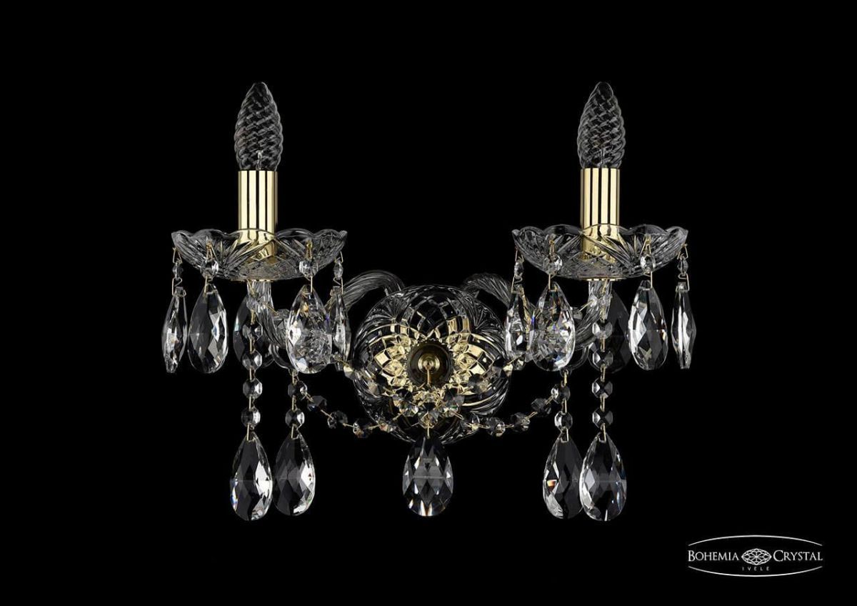 

Бра Bohemia Ivele 1413B/2/165/XL/G, Золотой, 1413 1413B/2/165/XL/G