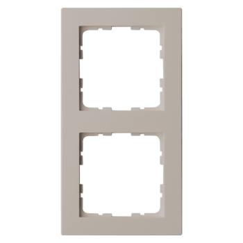 Рамка  2-постовая,  Тауп Jasmart G-Classic G1002T фото