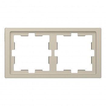 MTN4020-6533 Рамка D-Life Сахара 2-постовая Merten фото