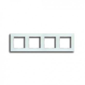 AC584GLWMT Рамка A Creation Матовое стекло 4-постовая Jung фото