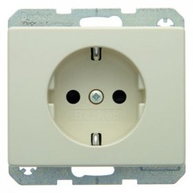 

41350002 Штепсельная розетка SCHUKO цвет: белый, с блеском Arsys Berker, Arsys 41350002