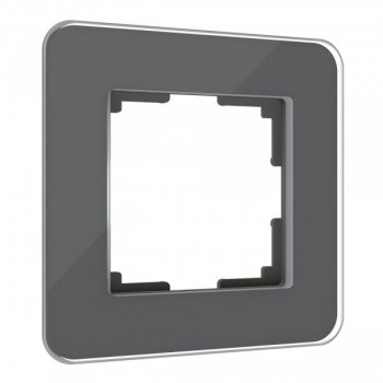 W0012440 Рамка на 1 пост (графит) Elite Werkel a057878 фото