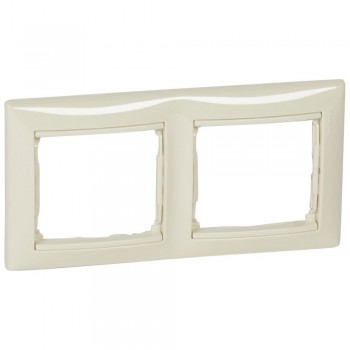 774352 Рамка Valena Слоновая кость 2-постовая Legrand фото