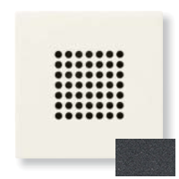 

N2224 AN Механизм звонка "Динг-Донг", 2-модульный, серия Zenit, цвет антрацит, ABB, Zenit N2224 AN