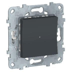

NU551554 LED светорегулятор Wiser нажимной, универсальный 7-200Вт, Антрацит Schneider Electric, Unica Studio NU551554
