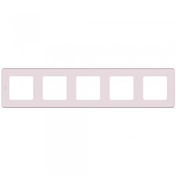 Рамка - 5 постов Розовый Legrand INSPIRIA 673974 фото