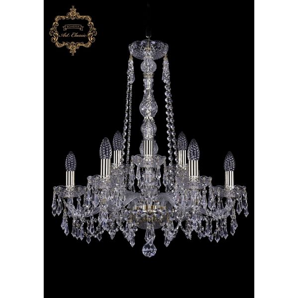 

Подвесная люстра ноя.23 11.23.6+3.200.h-64.Gd.Dr Art Classic, Прозрачный, ноя.23 11.23.6+3.200.h-64.Gd.Dr
