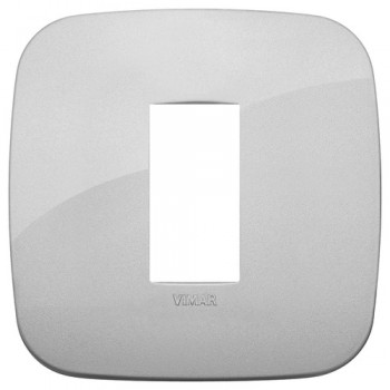 19671.89 Рамка Arke Round Серебро 1 модуль Vimar фото