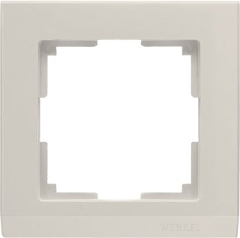 W0011803 Рамка на 1 пост (слоновая кость) Stark Werkel a050918 фото