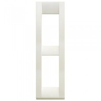 16782.10 Рамка Idea Classica Слоновая кость 2 модуля Vimar фото