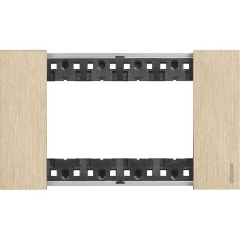 KA4804ZW Рамка Bticino Living Now ORO 4-модульная фото