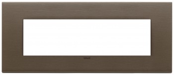 22657.12 Рамка Eikon EXE Темная бронза 7-модульная Vimar фото