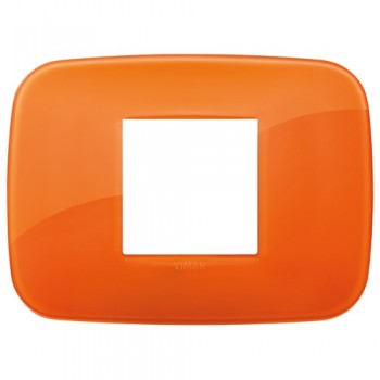 19682.63 Рамка Arke Round Оранжевый 2 модуля Vimar фото