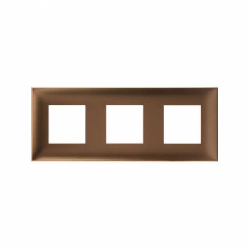 Рамка ARTLEBEDEV Золотистый жемчуг 6 модулей DKC Avanti 4426906 фото