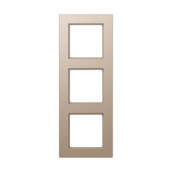 A5583BFCH Рамка A550 Шампань 3-постовая Jung фото