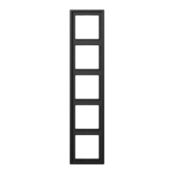 AL2985D Рамка LS 990 Dark 5-постовая Jung фото