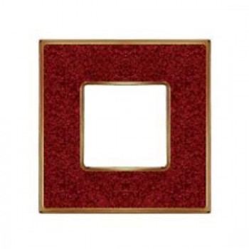 FD01461PROB Рамка Belle Epoque Corinto Красный / Золото 1-постовая Fede фото