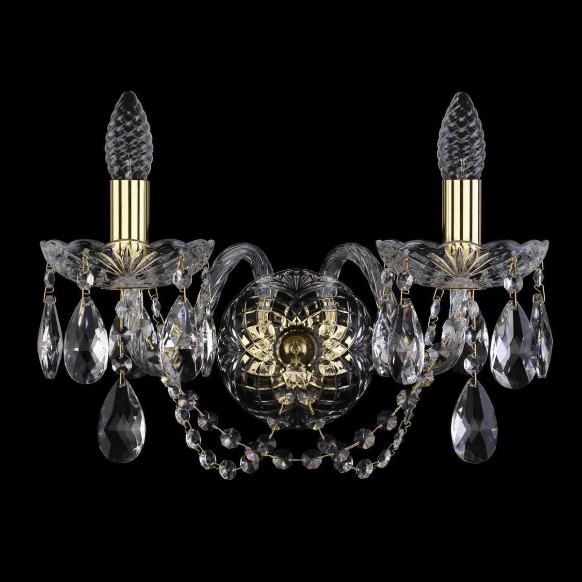 

Бра Bohemia Ivele 1402B/2/160/XL/G, Золотой, 1402B Gold 1402B/2/160/XL/G