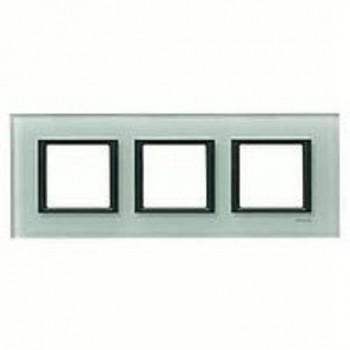 Рамка 3-постовая, матовое стекло Schneider Electric Unica Class MGU68.006.7C3 фото