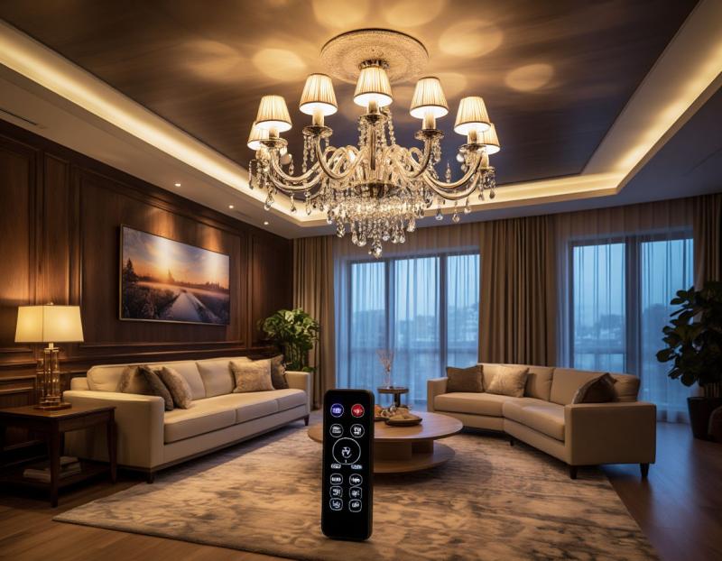 ТОП 10 лучших люстр с пультом ДУ