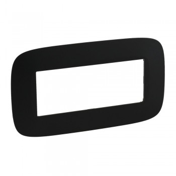 754406 Рамка Valena Allure Черный матовый 5-модульная Legrand фото