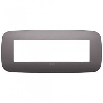 19687.29 Рамка Arke Round Никель темный 7 модулей Vimar фото