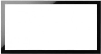 Рамка Simon 100 Черный глянцевый, 2 поста, 10000620-138 фото