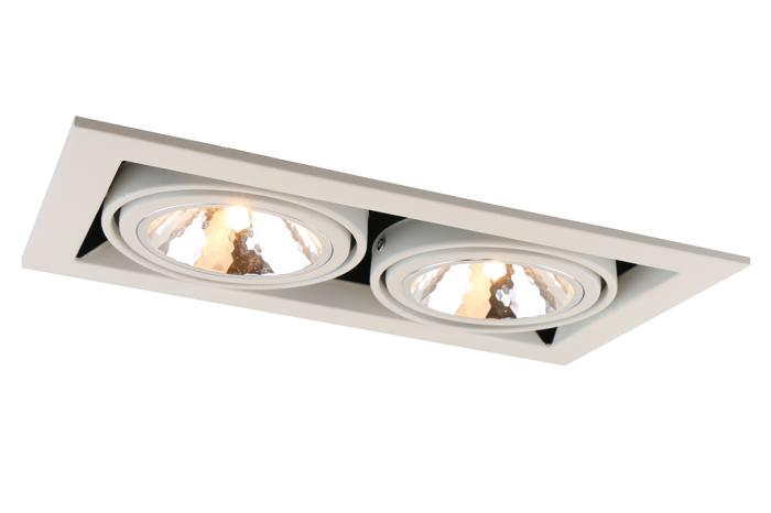 

Встраиваемый светильник Arte Lamp Cardani Semplice A5949PL-2WH, Белый, Cardani Semplice A5949PL-2WH