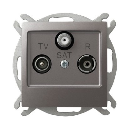 

Ospel Impresja Титан Розетка TV-SAT ооконечная, коэффициент затухания 1,5-2 дБ GPA-YS/m/23, Impresja GPA-YS/m/23