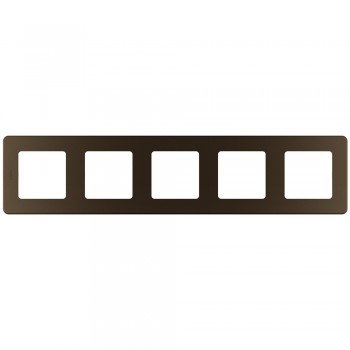 Рамка - 5 постов Бронза Legrand INSPIRIA 673979 фото