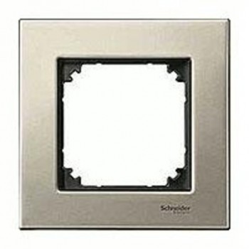 MTN403105 Рамка M-Elegance Титан 1-постовая Merten фото