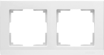 W0021801 Рамка на 2 поста (белый) Stark Werkel a050904 фото