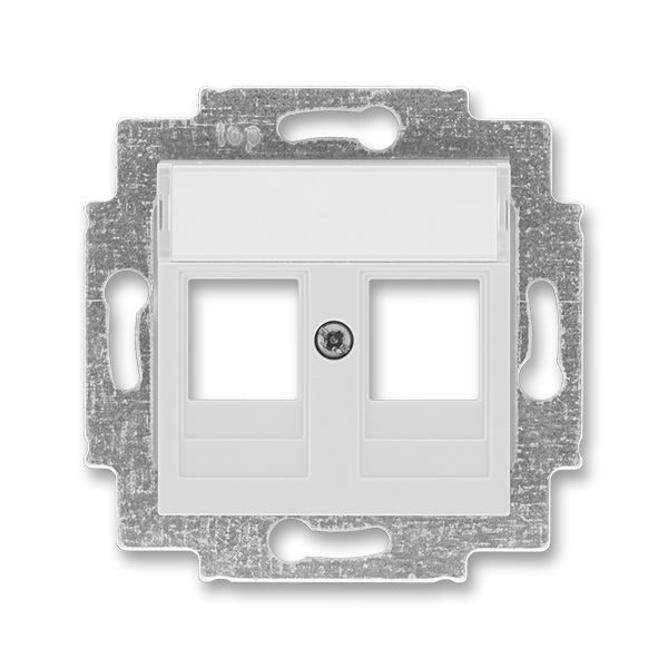 

Накладка с суппортом ABB Levit для информационных разъёмов серый 5014H-A01018 16 2CHH291018A4016, Levit 5014H-A01018 16