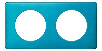 068772 Рамка Celiane Металлик Лазурный пунктум 2-постовая Legrand фото