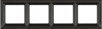 EPD484AN Рамка ECO Profi Deco Антрацит 4-постовая гор/верт. Jung фото