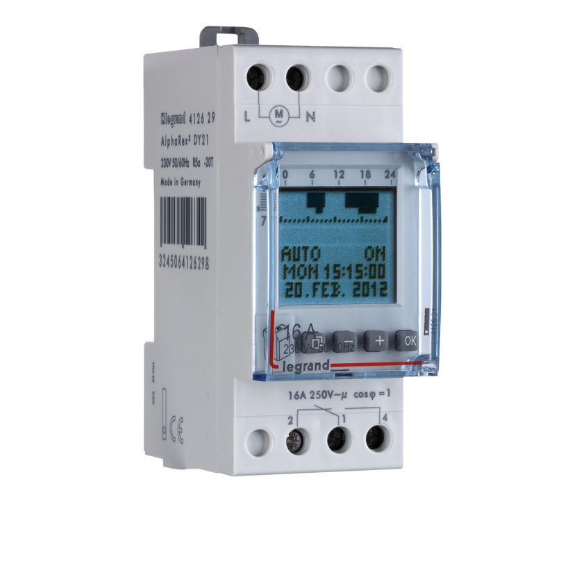 

412629 Таймер годовой 1 выход 230В Legrand, 412629