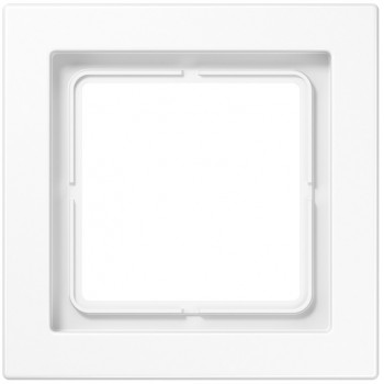 LSD981WW Рамка LS Design Белый 1-постовая Jung фото