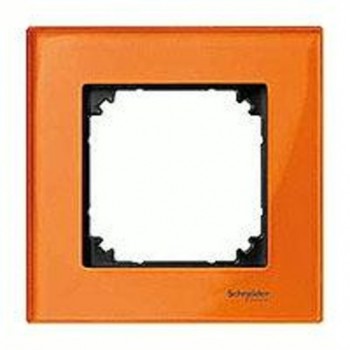 MTN404102 Рамка M-Elegance Оранжевый кальцит 1-постовая Merten фото