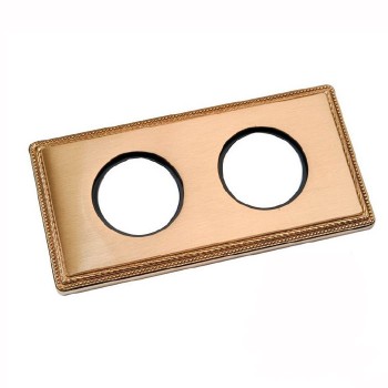 39802502 Рамка Venezia Metal Золото 2-постовая Fontini фото