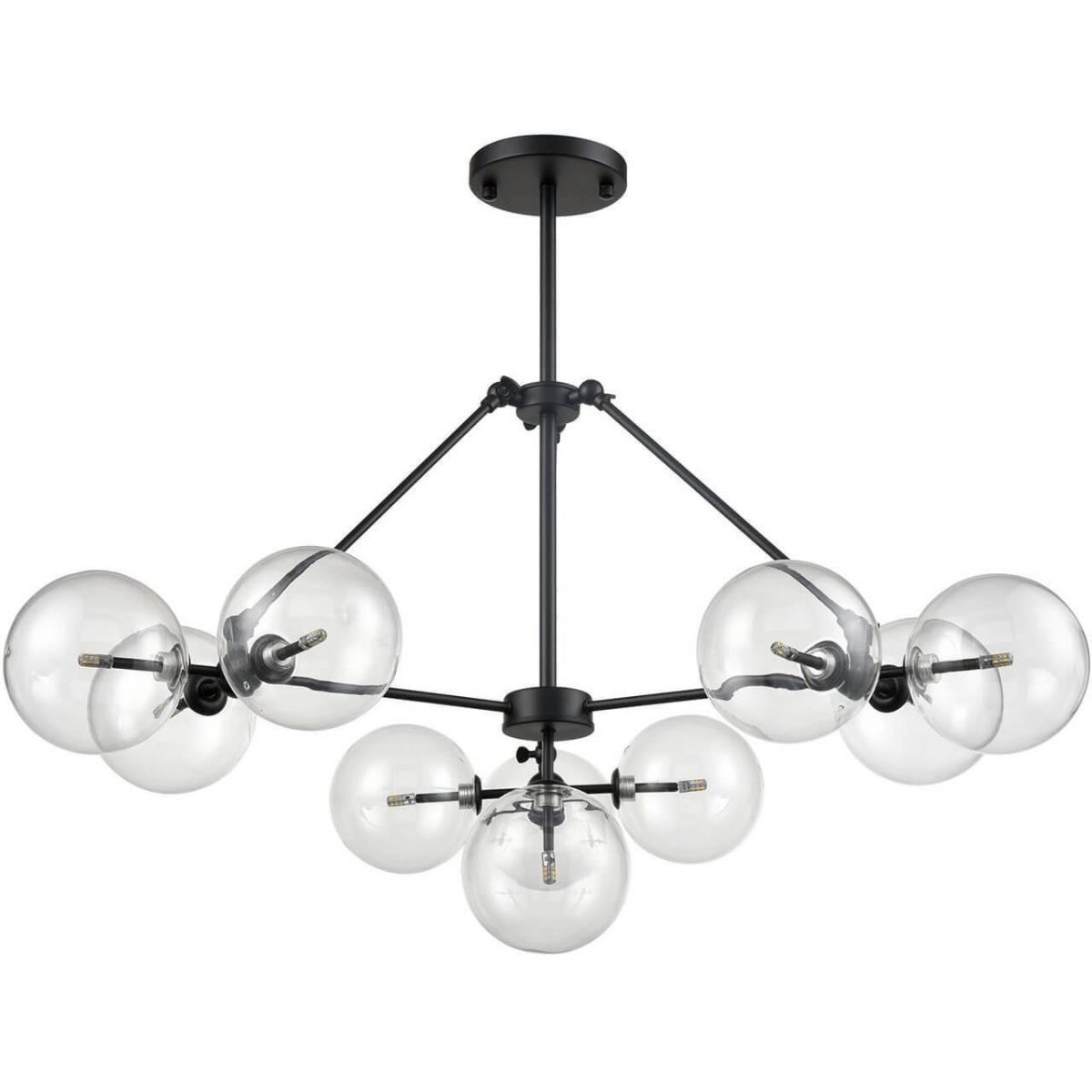 

Потолочная люстра Vele Luce Universo VL2052L10, Чёрный, Universo VL2052L10
