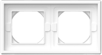 Рамка однопостовая влагозащищенная двухпостовая Systeme Electric (Schneider Electric) Art Gallery GAL440102 фото