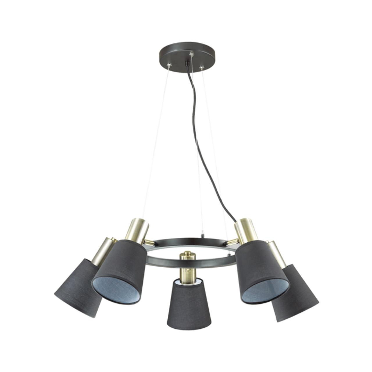 

Подвесная люстра Lumion Marcus 3638/5, Чёрный, Marcus 3638/5