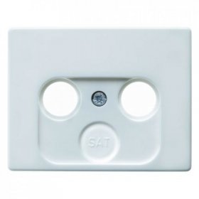 

12010179 Центральная панель для антенной розетки 2 и 3 отверстия Berker, Arsys 12010179